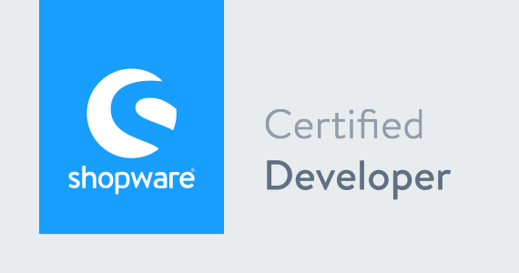 Certified Shopware Developer